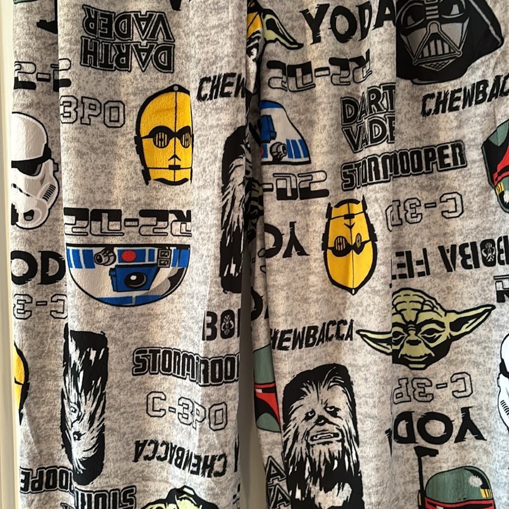 NWT Disney Star Wars Pajama Pants Size Medium - Picture 3 of 7